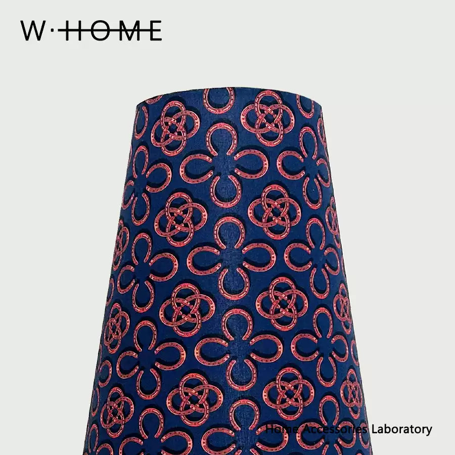 Red Christmas Tree Fabric Shade Table Lamp