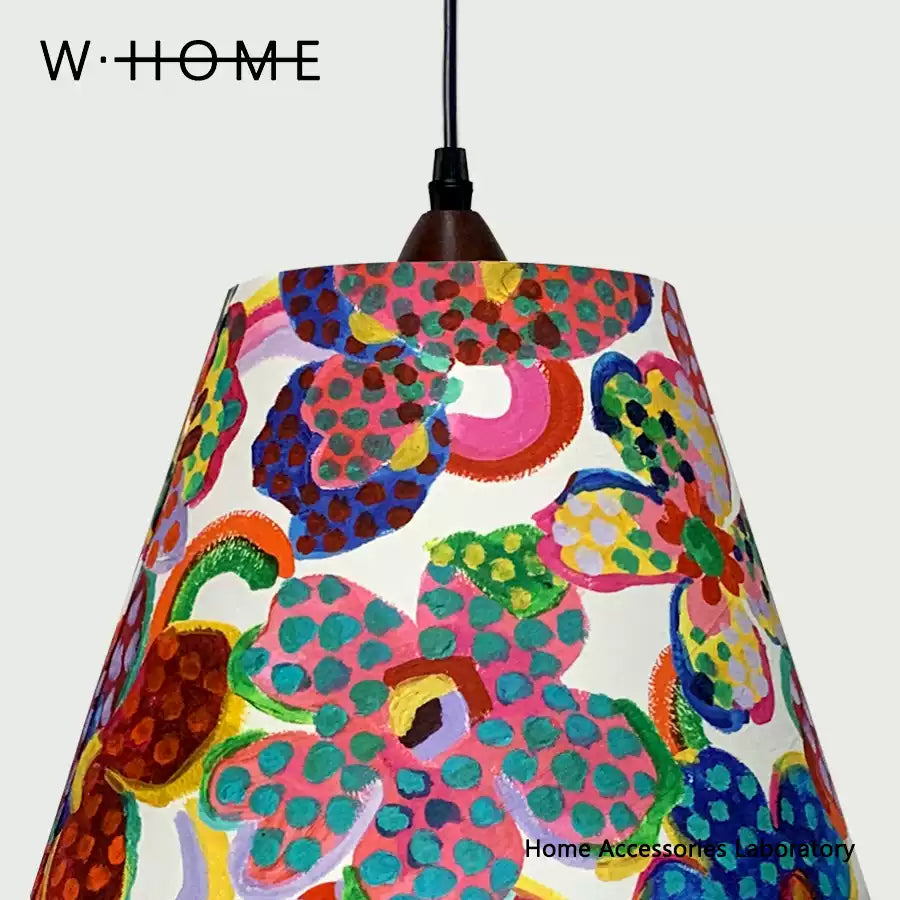 Trapezoidal Fabric Pendant Light