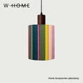 Cylindrical Long Fabric Pendant Light