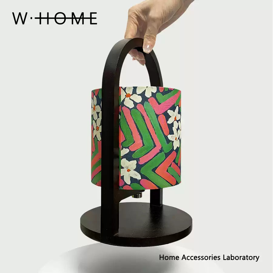Portable Handheld Fabric Table Lamp