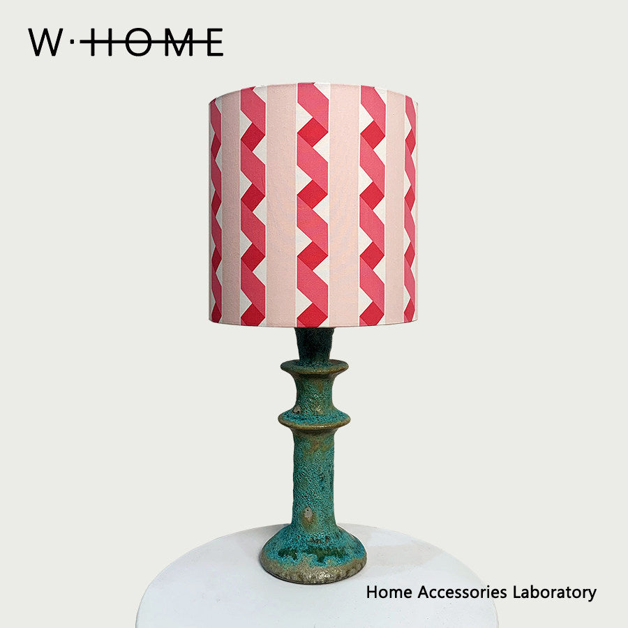 Kiln-Change Green Fabric Table Lamp