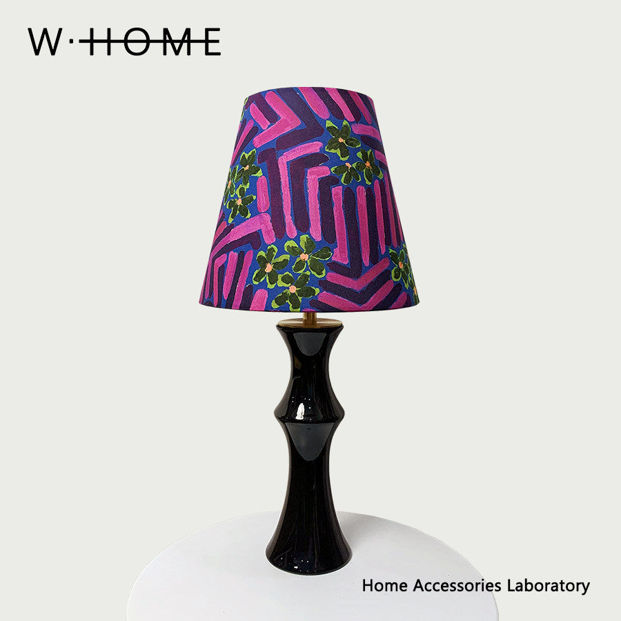 Black Fabric Table Lamp