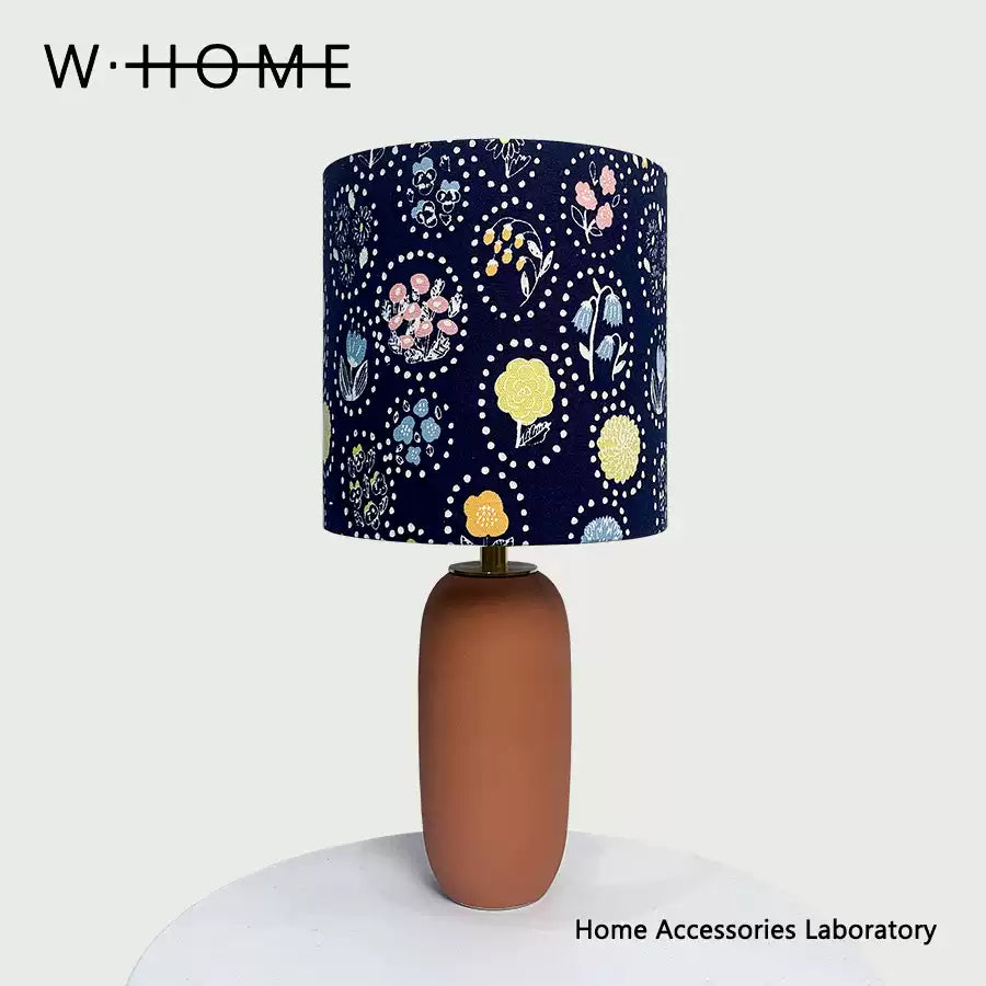 Caramel Capsule Fabric Table Lamp