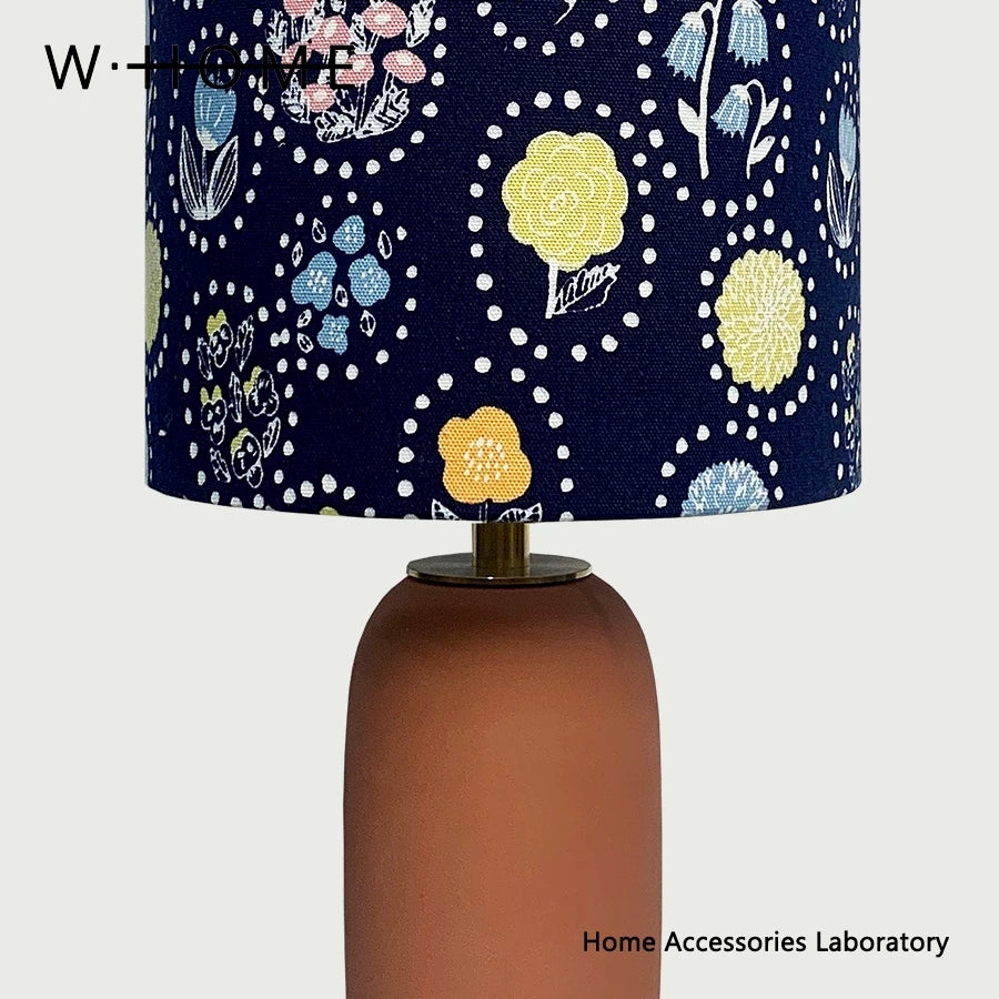 Caramel Capsule Fabric Table Lamp