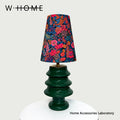 Dark Green Christmas Tree Fabric Table Lamp