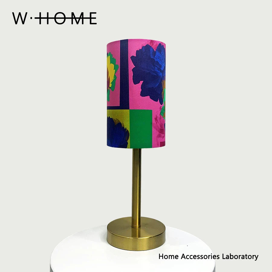 Metal & Fabric Table Lamp