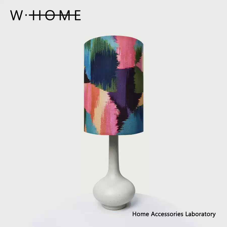 Small Vase Shaped Fabric Table Lamp