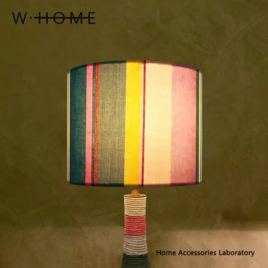 Slim Waist Kaleidoscope Fabric Shade Table Lamp