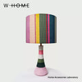 Slim Waist Kaleidoscope Fabric Shade Table Lamp